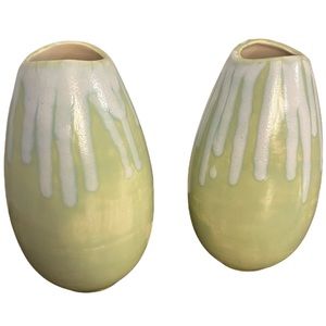 Vintage Holland Mold Ceramic Vases, set of Two